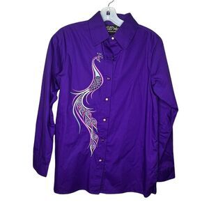 Bob Mackie Embroidered Top